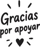 Gracias  por apoyar