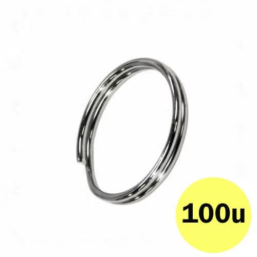 x10 Argollitas metalicas Reforzadas para llaveros